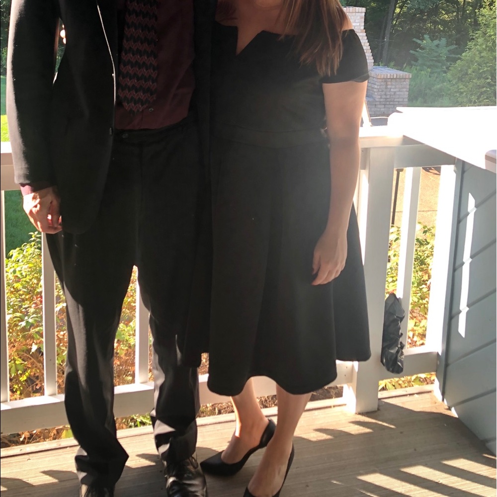 Women’s vintage black dress